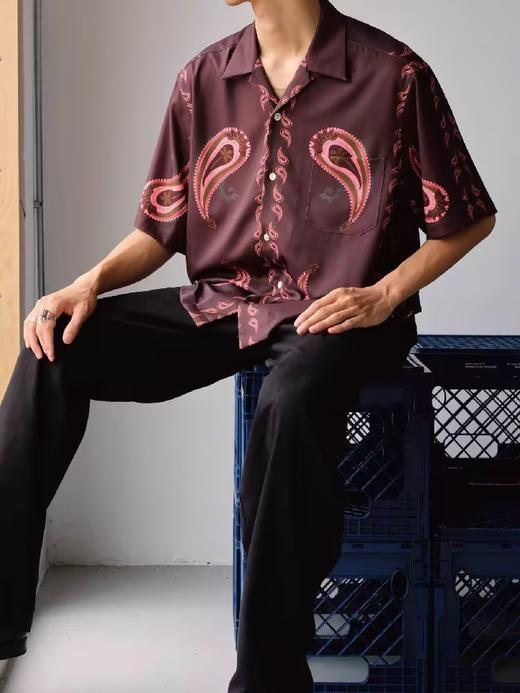 SUPERTOFU(SPTF)/JY-SS24-A013/腰果花 排列图案 ALOHA 夏威夷短袖衬衫 商品图1