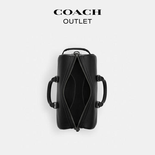 【自营】coach/蔻驰  奥莱男士VENTURER 27号行李包手提包牛皮真皮 CT839 QB/BK 商品图1