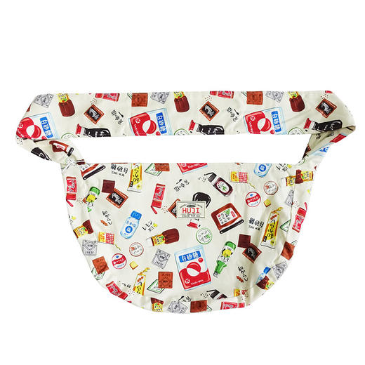 HUJI祤集Hobo斜挎包插画复古标签 商品图4