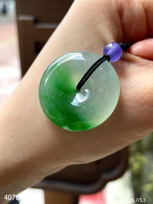 飘翠平安扣   75999【4070107】 商品图1