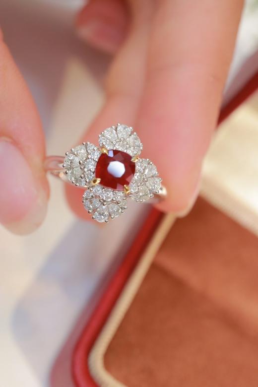 1.0ct 红宝石戒指 商品图4