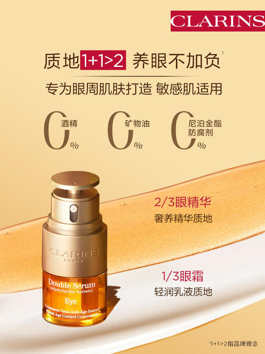 【620元会员福利】娇韵诗双萃焕活眼部精华20ml   商品图0