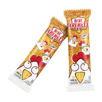 MIE KREMEZZ印尼小鸡碎碎干脆面炒面味216g（18g*12条） 进口干脆面休闲零食 商品图1