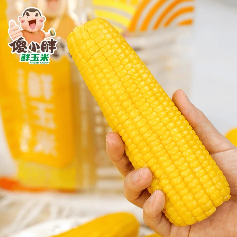 【一件代发】傻小胖鲜玉米1.8kg/袋