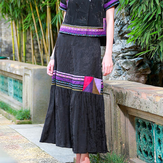 彝族系列 |  风禾百川民族风半身裙  | 现货加急发 商品图2