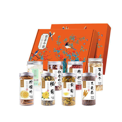 鹊喜今朝花茶礼盒935克 商品图3