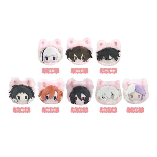 TAPIOCA 【文豪野犬】复古风毛绒玩偶春猫版（全8种）随机TPOC4562378271452 商品图0