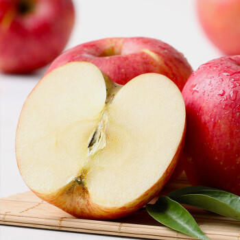 京鲜生 陕西洛川苹果红富士 净重5斤 单果200g+ 生鲜水果 商品图1