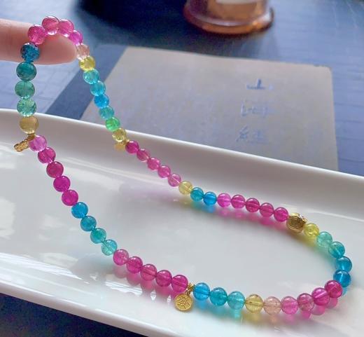 30.4g 6.8mm 碧玺手链 商品图2