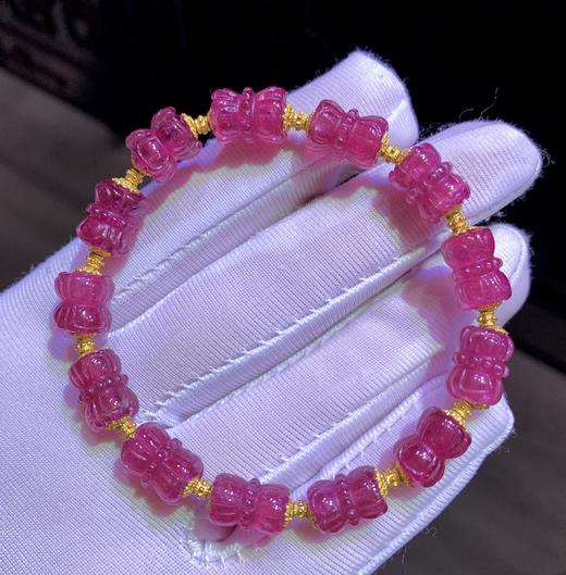 17.35g 雕刻碧玺手链 商品图0