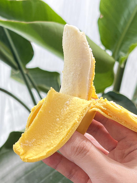 香蕉奶黄包 | 可剥皮的香蕉包 南瓜泥+全脂乳粉+鸡蛋 3重奶制品入馅 配料干净 头厨早餐 商品图2