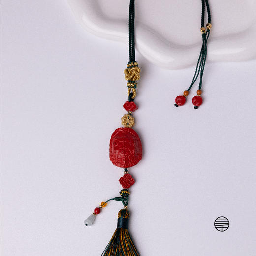 万物三千｜龟甲祈福朱砂挂饰 饰品 车挂 商品图7