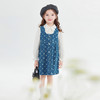 笛莎Deesha 女童裙子2024秋季新款中童牛仔背心裙 商品缩略图2