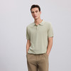 【棉桑蚕丝男士Polo衫】24年春夏新品男士纯色百搭棉质短袖针织上衣 商品缩略图2