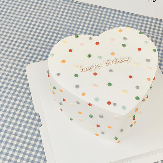 爱心波点蛋糕 商品图2