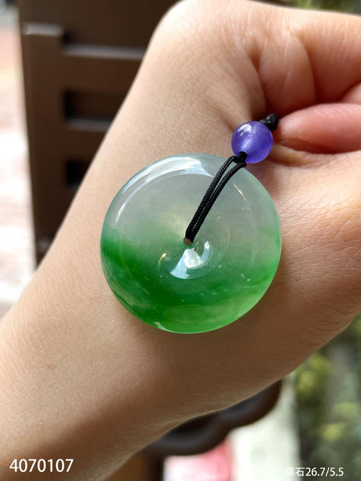 飘翠平安扣   75999【4070107】 商品图5