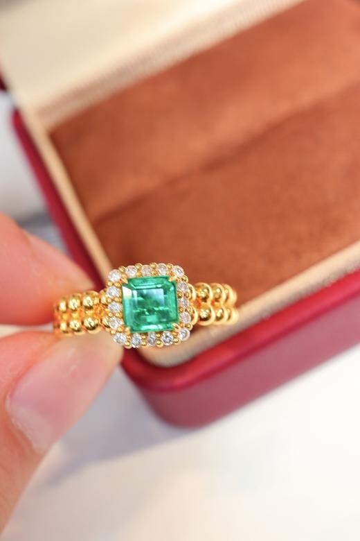 0.73ct 祖母绿戒指 商品图0