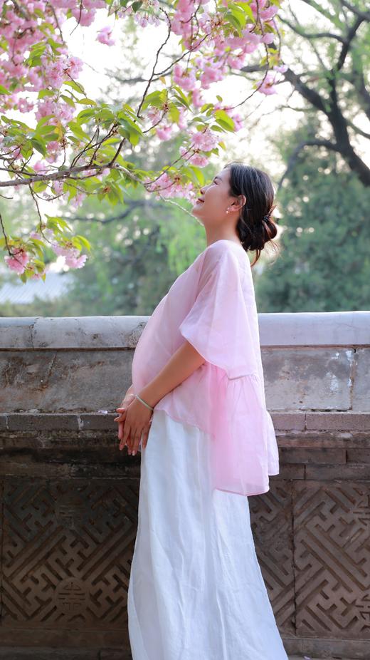 【抖音专属】老粉仙衣1804017-盈盈+白仙裤(22809137-术白】 商品图5