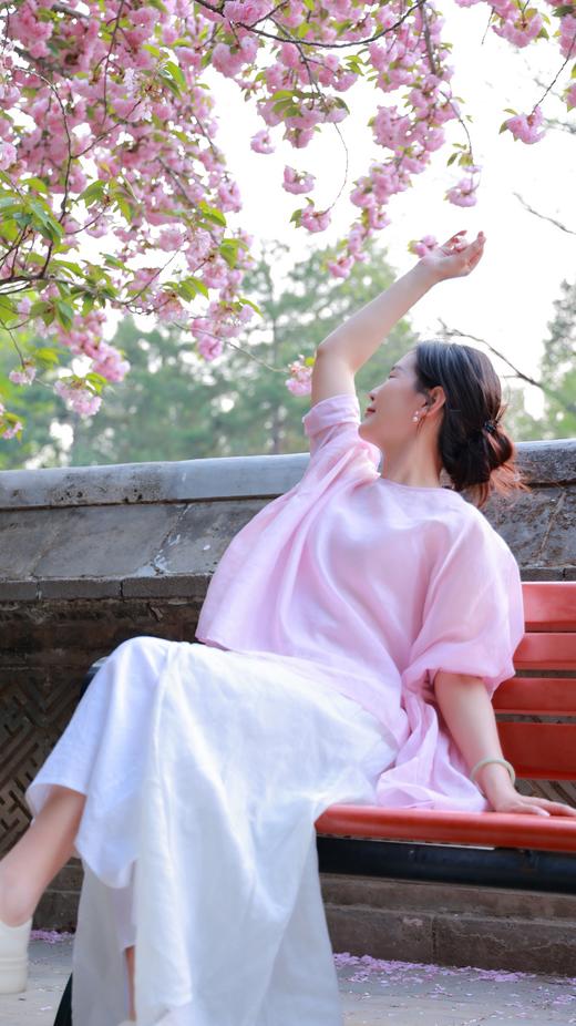 【抖音专属】老粉仙衣1804017-盈盈+白仙裤(22809137-术白】 商品图3