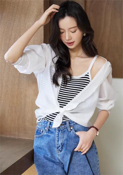 🛒【AILISCOCO天丝防晒空气衫】🌸1、宽松版型不挑人，虎背熊腰也能秒变“纸片人” 🉑 商品图2