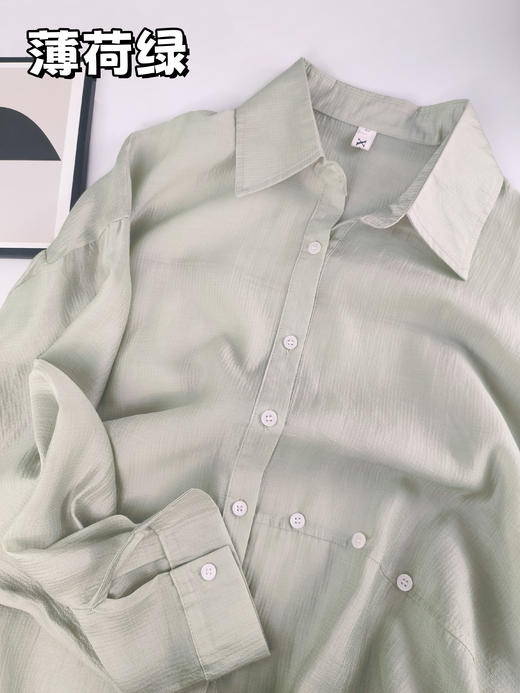 🛒【AILISCOCO天丝防晒空气衫】🌸1、宽松版型不挑人，虎背熊腰也能秒变“纸片人” 🉑 商品图6