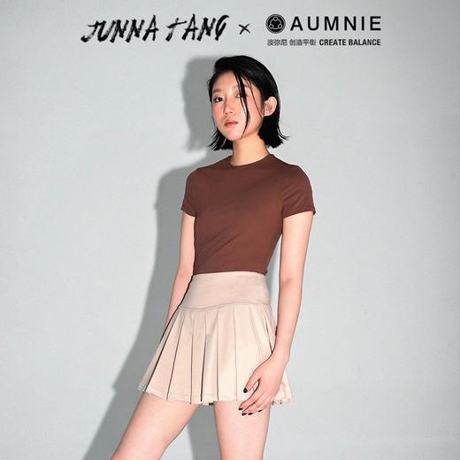 AUMNIE澳弥尼高腰百褶网球裙城市系列瑜伽运动健身短裙减龄半身裙 商品图3