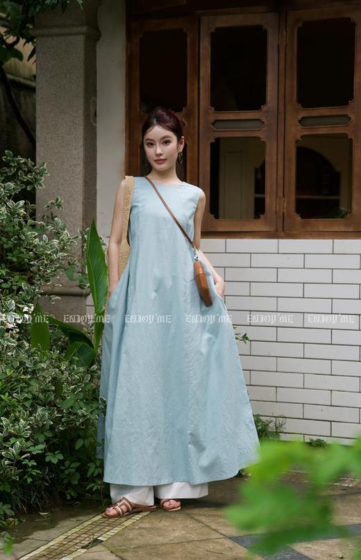 【门店同款】ENJOY夏季自然-A摆背心裙 158543152 商品图0