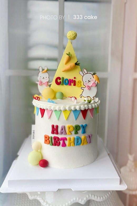 *糖牌&兔兔生日帽🐰 商品图0