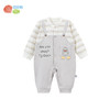 贝贝怡婴幼儿童前开连体衣舒适纯棉假两件背带哈衣春秋季单穿打底ZB3DL013 商品缩略图0