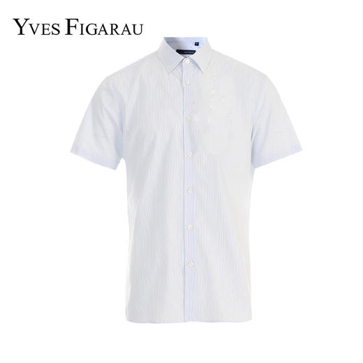 YvesFigarau伊夫·费嘉罗正装短袖衬衫930420 商品图0