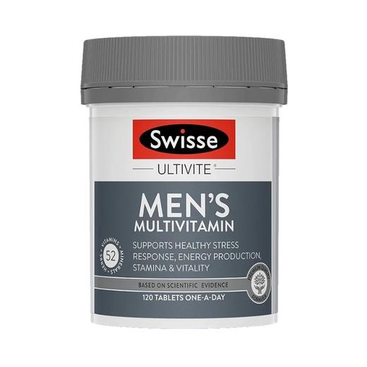 【保税区包邮直发】新包装 澳洲 swisse 男士活力复合维生素 120粒 商品图0
