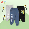 贝贝怡男童纯棉运动裤休闲卫裤2024秋季儿童裤子宽松中大童束脚裤ZB3DK018 商品缩略图2