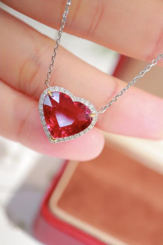 4.58ct 碧玺项链 商品图1