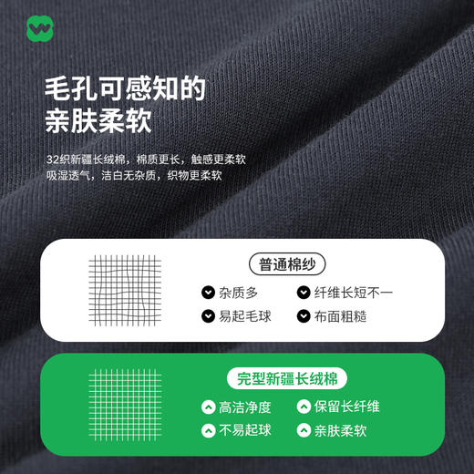 预售款2-7天发货完型云朵T恤情侣款短袖新疆棉透气休闲运动户外上衣2024 商品图2