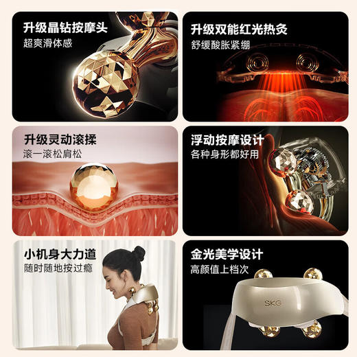skg颈椎按摩器 梅耶马斯克同款 H5-2  YS 商品图3