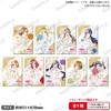 BUSHIROAD Lovelive 婚纱ver 方形吧唧 徽章 全9种 9包/盒 谷子 商品缩略图0