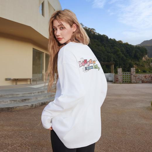 YKYB2025新款彩虹多巴胺趣味长款T恤 商品图3