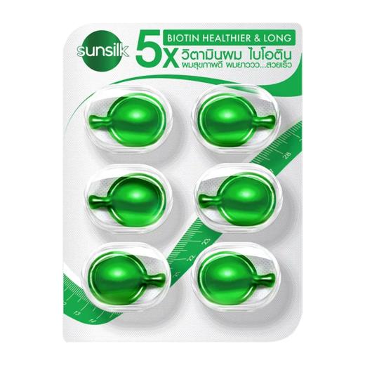 【爆款超低价预售 急单慎拍】泰国7-11同款 sunsilk 夏士莲护发精油胶囊6ml/片 商品图0