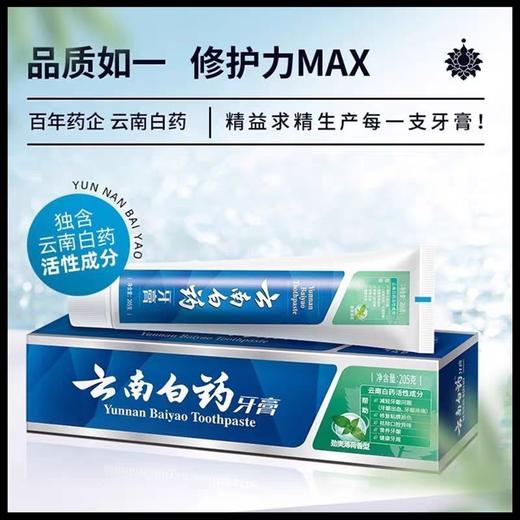 云南白药牙膏(劲爽薄荷香型)205g/支 商品图0