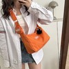 「数款配色」新款斜挎包 学生上课包包女ins风日系大容量纯色子母包单肩箱包 商品缩略图3