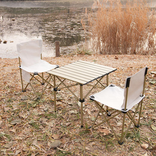 严选 |  户外多功能便携桌椅套装 加厚铝材 轻量便携 经久耐用 商品图1