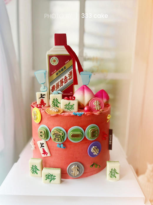 *茅台酒/麻将/寿桃 商品图0