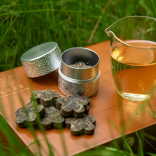 葳盛茶业2024年领衔梅花小饼昔归古树春茶普洱茶生茶56g 商品图4