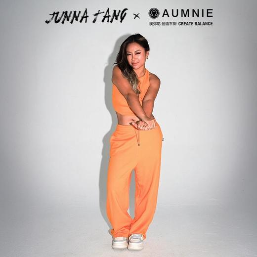 AUMNIE澳弥尼城市街头卫裤高腰宽松休闲炸街嘻哈运动爵士舞长裤子 商品图3