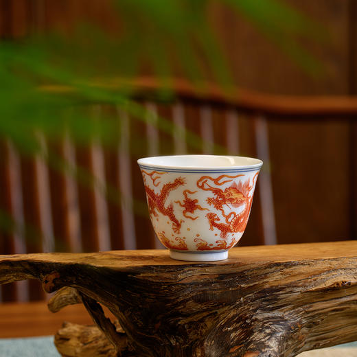 《乾道嘉·帝王龙杯典藏组》故宫修复专家复烧 六大绝技御窑工艺礼赠佳品 商品图4