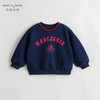 【学院风】马克珍妮秋装新款 女童撞色字母运动卫衣 231355 商品缩略图2