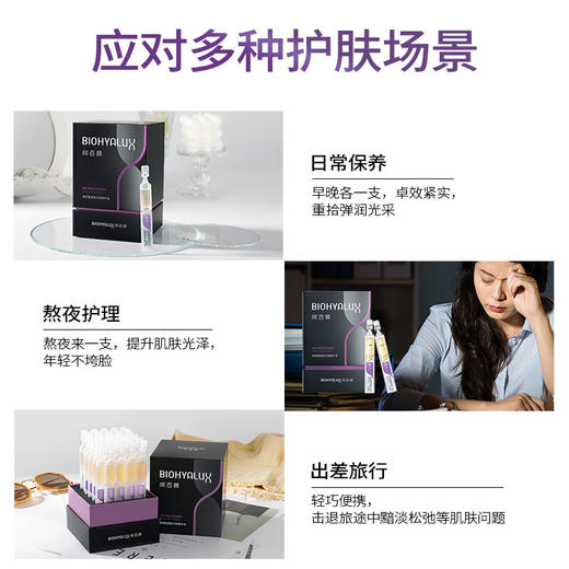 润百颜玻尿酸紧致次抛精华液1.5ml*10支补水提亮肤色 商品图9