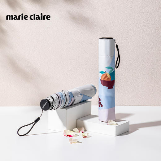 法国MC marie claire超轻遮阳伞女防晒伞防紫外线便携晴雨太阳伞 商品图8