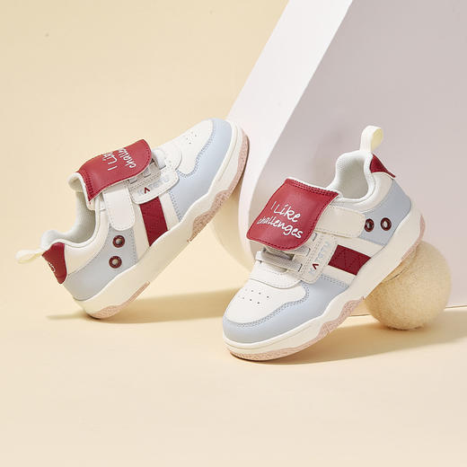 卡特兔小白鞋男童2025秋季新款软底防滑透气儿童运动鞋板鞋 商品图5