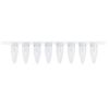 0.1 ml PCR 8联管（B款），含光学平盖，透明 商品缩略图0